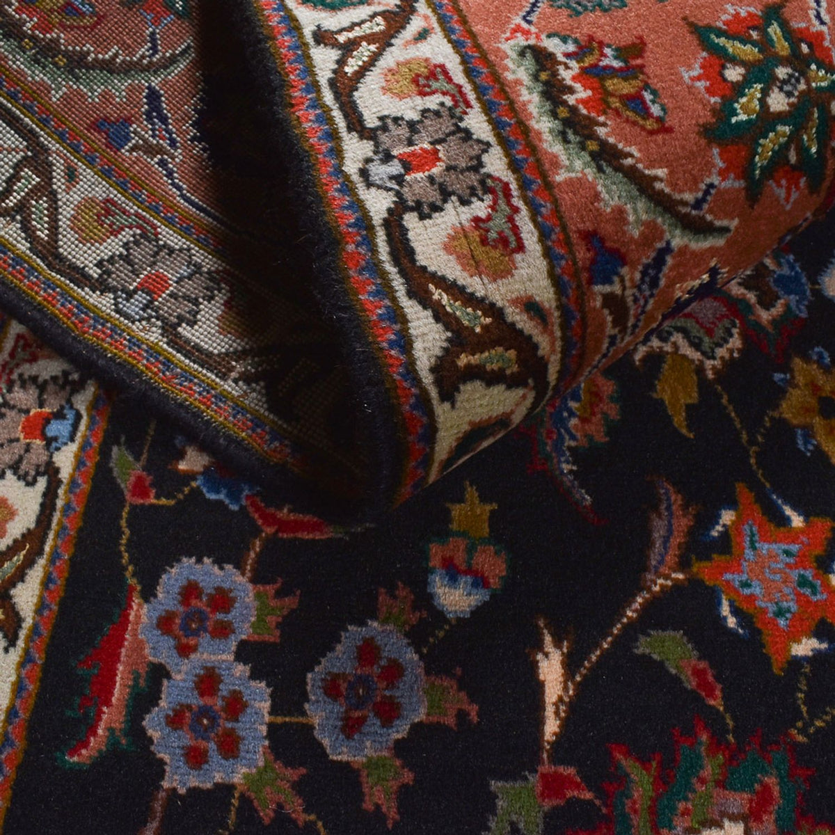 Perzisch tapijt - Tabriz - Royal - 308 x 201 cm - donkerblauw