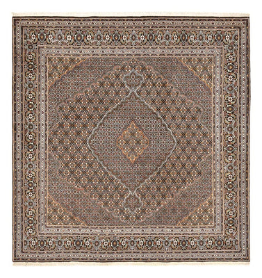 Perzisch tapijt - Tabriz - Royal vierkant  - 212 x 198 cm - bruin