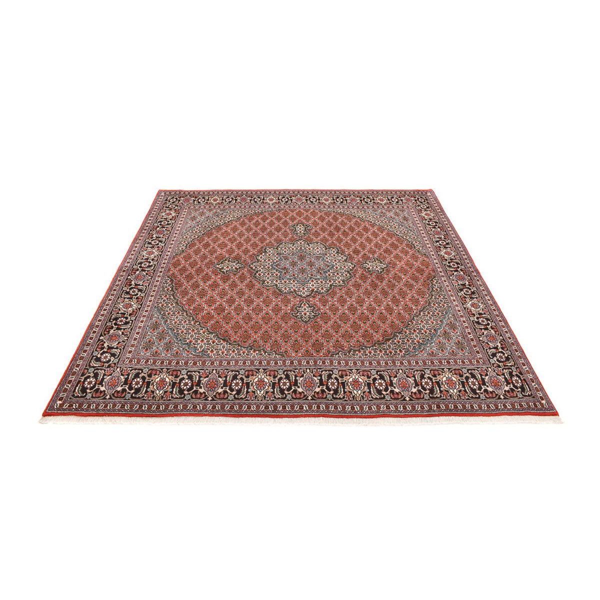 Perzisch tapijt - Tabriz - Royal vierkant  - 245 x 245 cm - roest