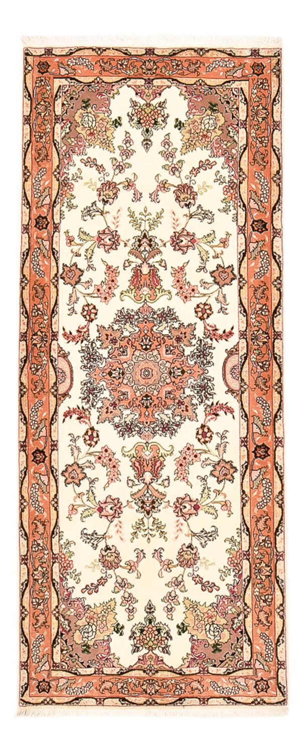 Loper Perzisch tapijt - Tabriz - Royal - 204 x 81 cm - veelkleurig