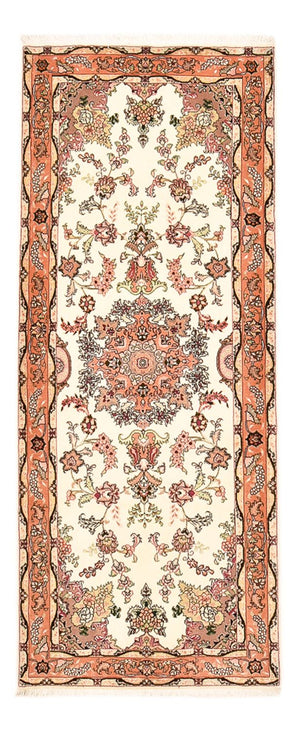 Loper Perzisch tapijt - Tabriz - Royal - 204 x 81 cm - veelkleurig