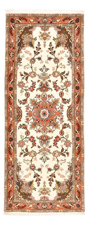 Loper Perzisch tapijt - Tabriz - Royal - 205 x 82 cm - veelkleurig