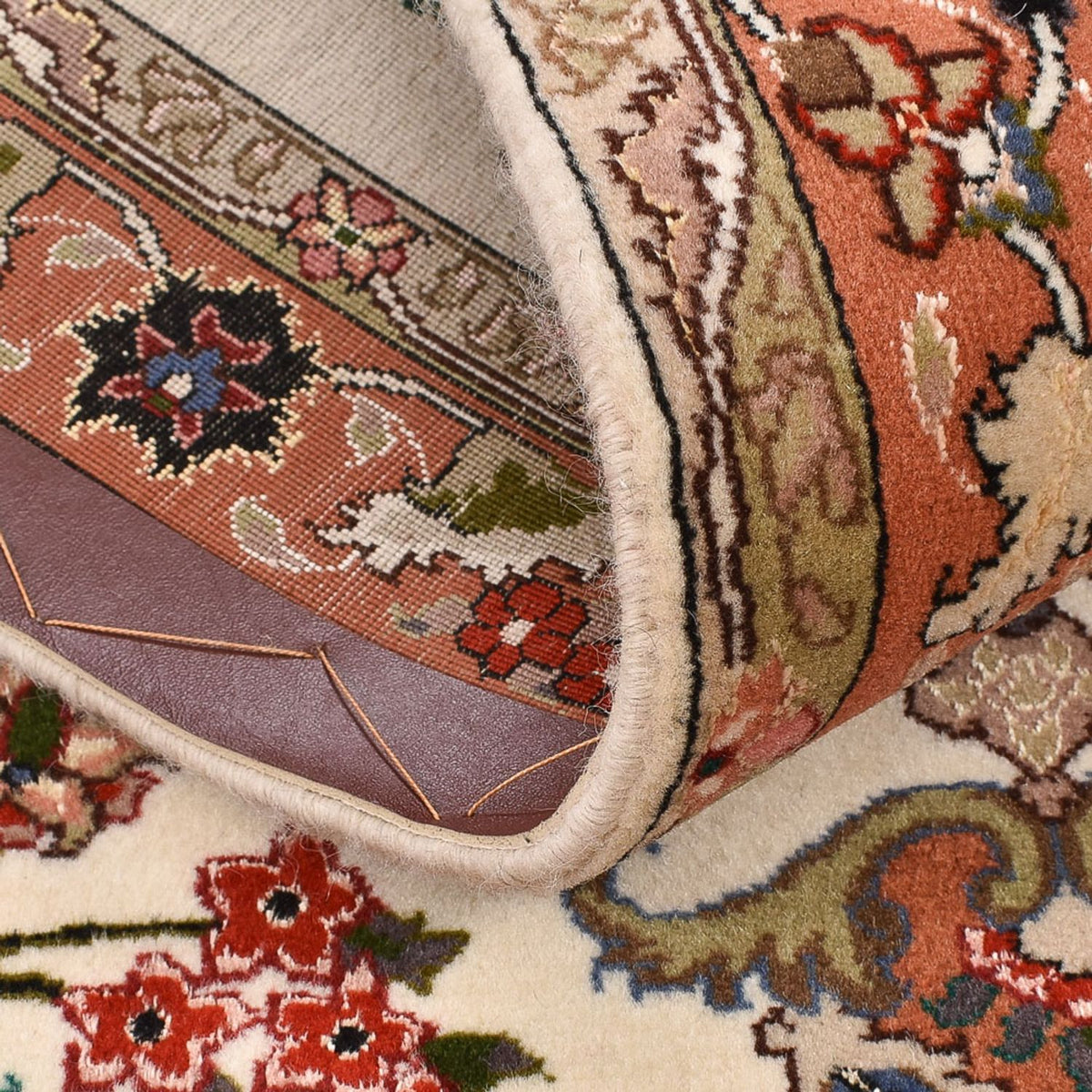 Loper Perzisch tapijt - Tabriz - Royal - 205 x 82 cm - veelkleurig