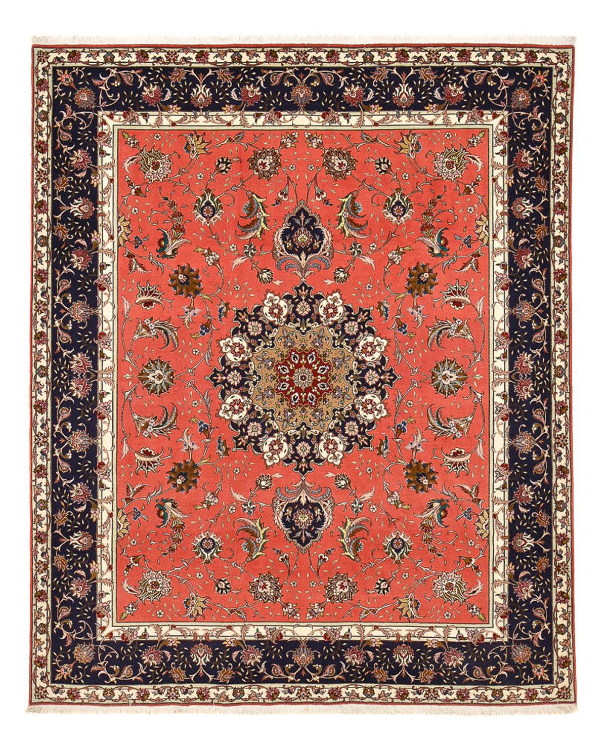 Perzisch tapijt - Tabriz - Royal - 300 x 245 cm - rood