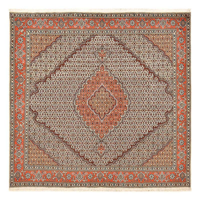 Perzisch tapijt - Tabriz - Royal vierkant  - 200 x 200 cm - zand