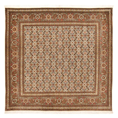 Perzisch tapijt - Tabriz - Royal vierkant  - 200 x 199 cm - donker beige