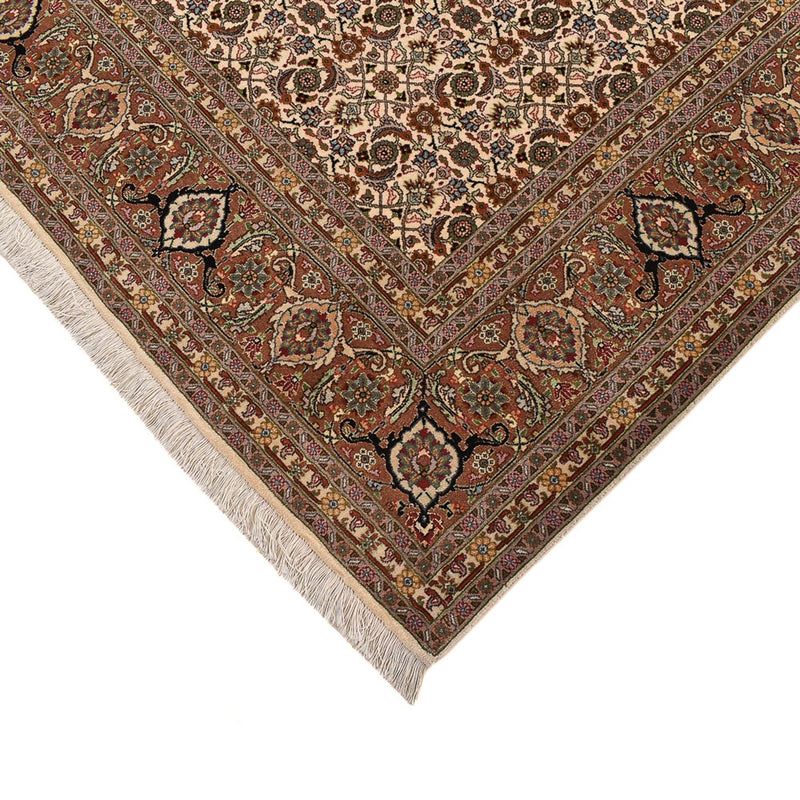 Perzisch tapijt - Tabriz - Royal vierkant  - 201 x 197 cm - donker beige