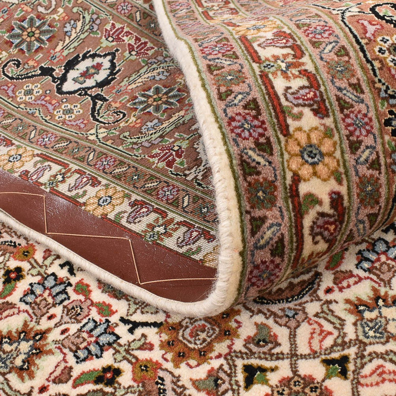 Perzisch tapijt - Tabriz - Royal vierkant  - 201 x 197 cm - donker beige
