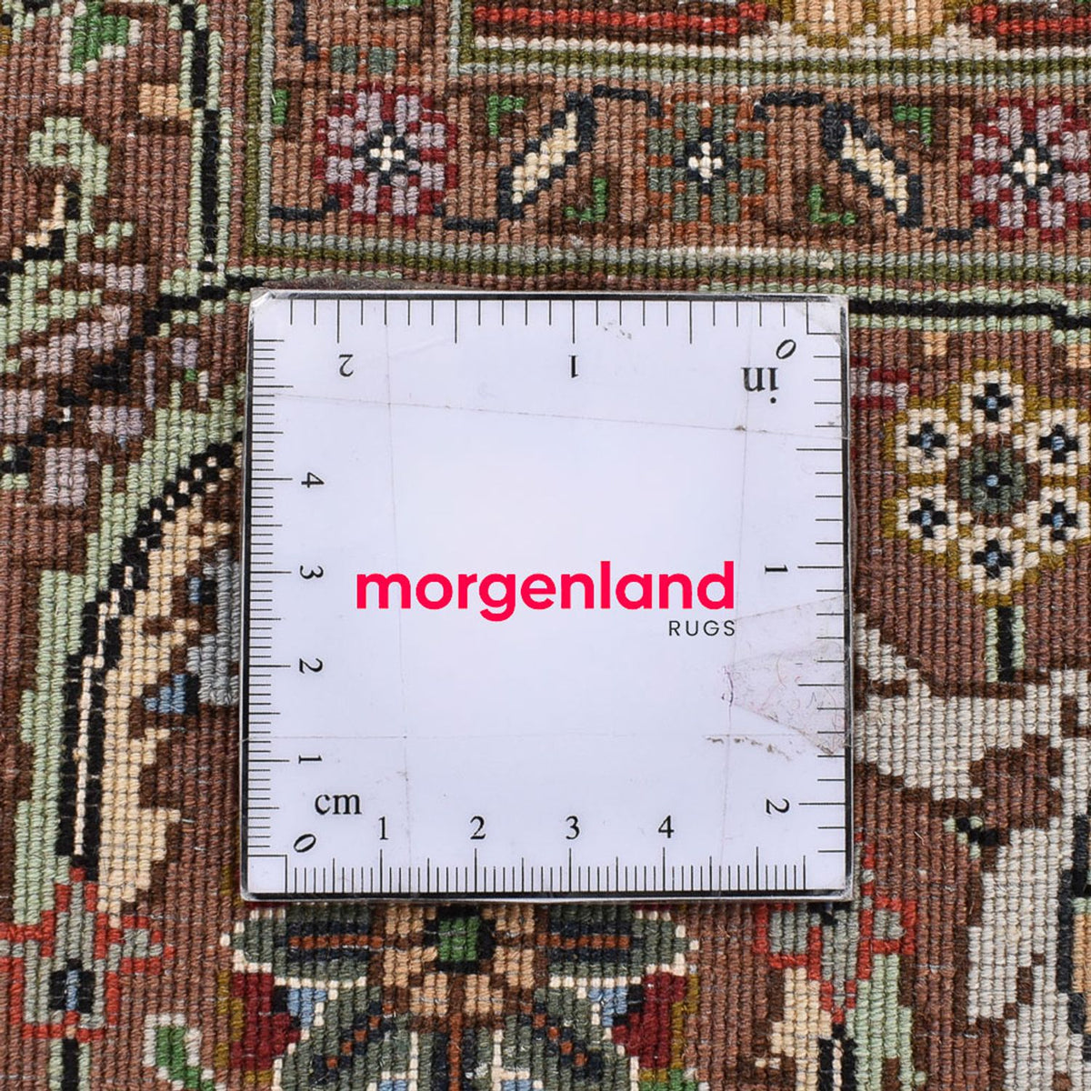 Perzisch tapijt - Tabriz - Royal vierkant  - 201 x 197 cm - donker beige