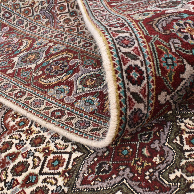 Perzisch tapijt - Tabriz - Royal vierkant  - 201 x 200 cm - lichtbruin