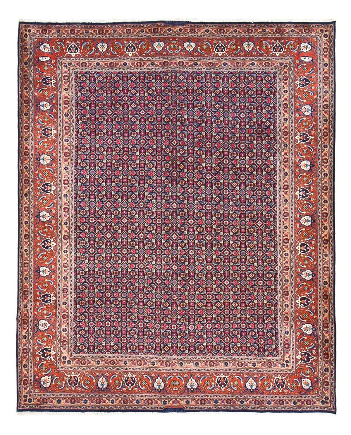 Perzisch tapijt - Tabriz - Royal - 386 x 308 cm - roest