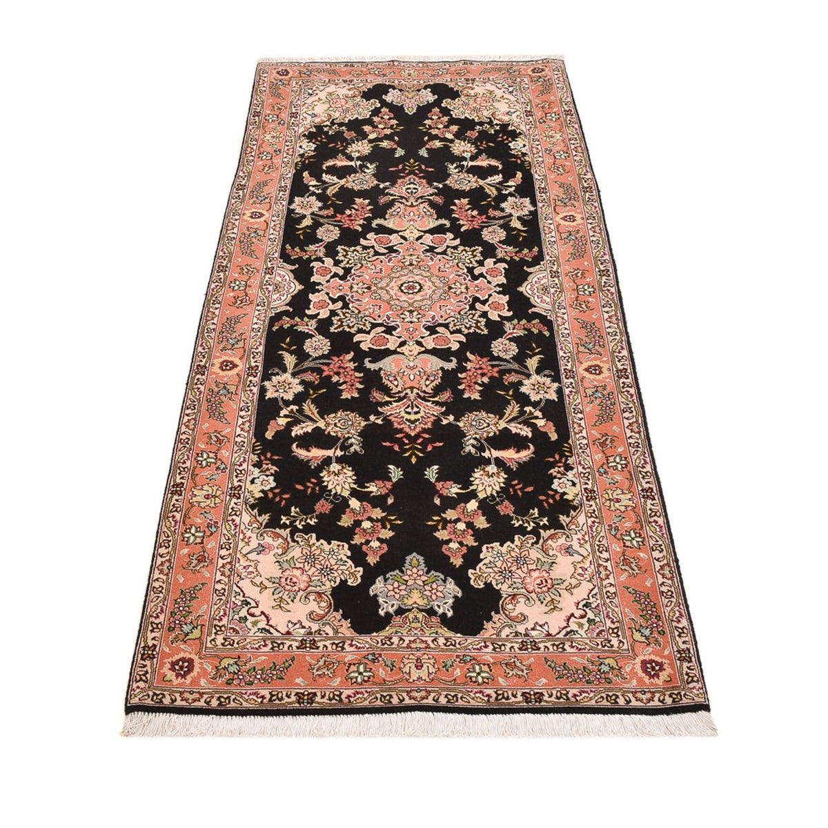 Loper Perzisch tapijt - Tabriz - Royal - 210 x 80 cm - veelkleurig