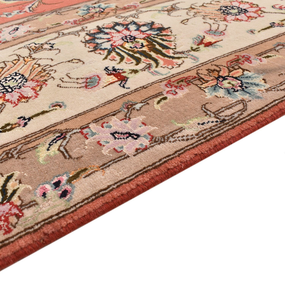 Perzisch tapijt - Tabriz - Royal - 295 x 247 cm - rood