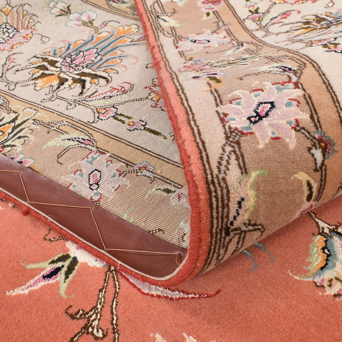 Perzisch tapijt - Tabriz - Royal - 295 x 247 cm - rood