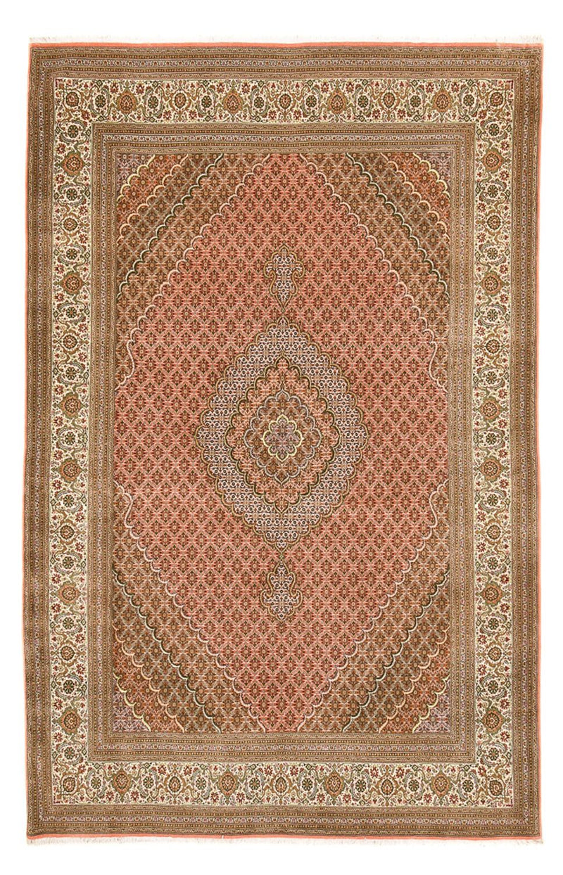Perzisch tapijt - Tabriz - Royal - 390 x 250 cm - licht rood