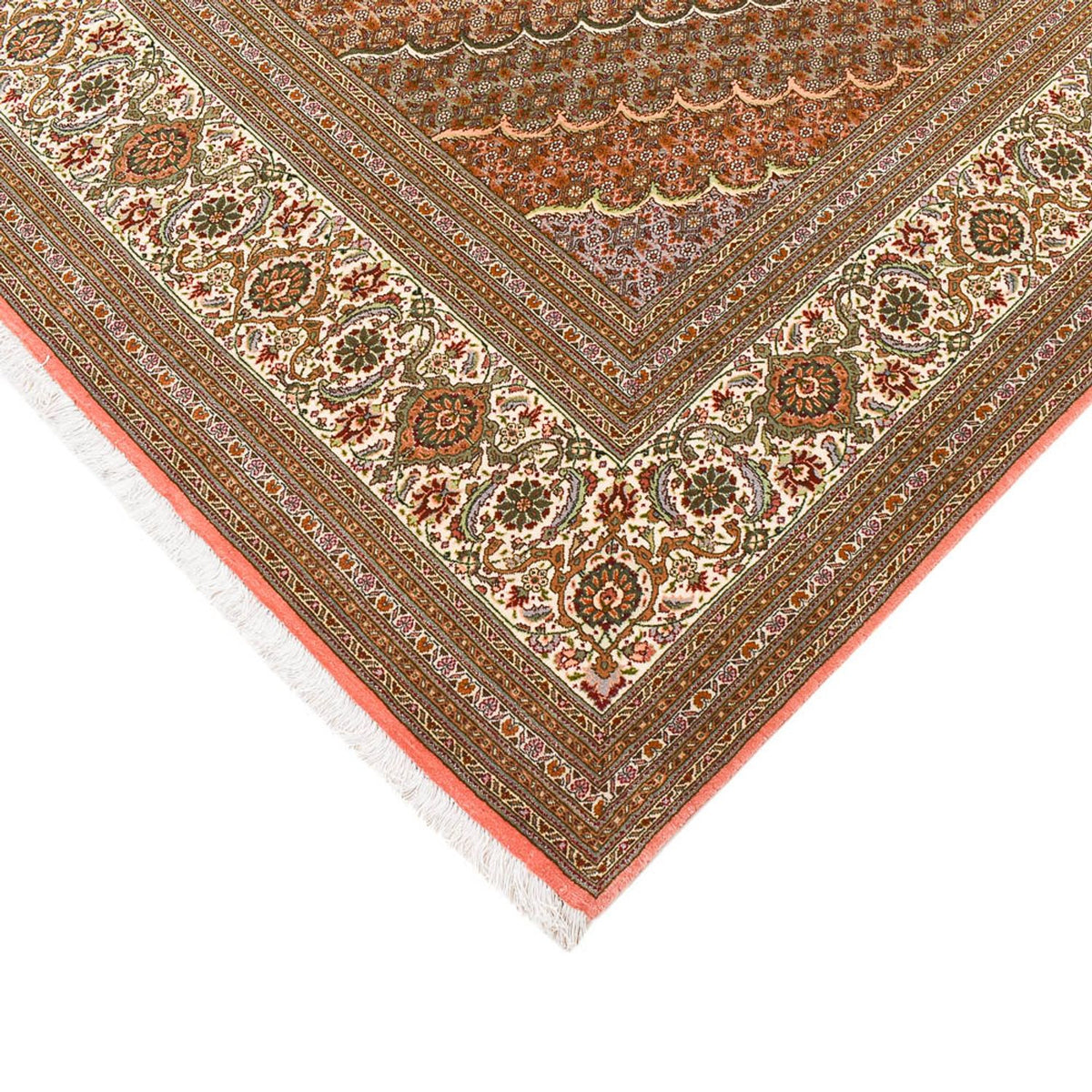 Perzisch tapijt - Tabriz - Royal - 390 x 250 cm - licht rood