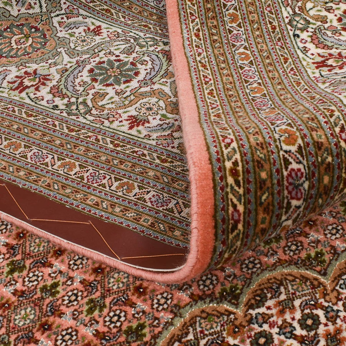 Perzisch tapijt - Tabriz - Royal - 390 x 250 cm - licht rood
