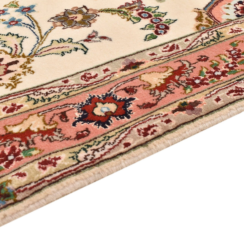 Loper Perzisch tapijt - Tabriz - Royal - 203 x 81 cm - crème