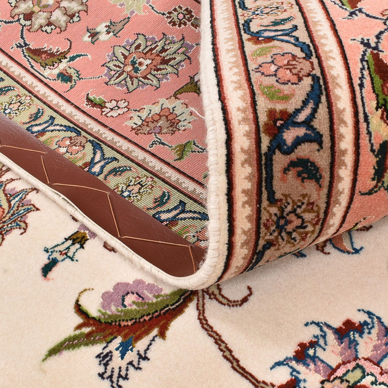 Perzisch tapijt - Tabriz - Royal vierkant  - 210 x 204 cm - licht beige