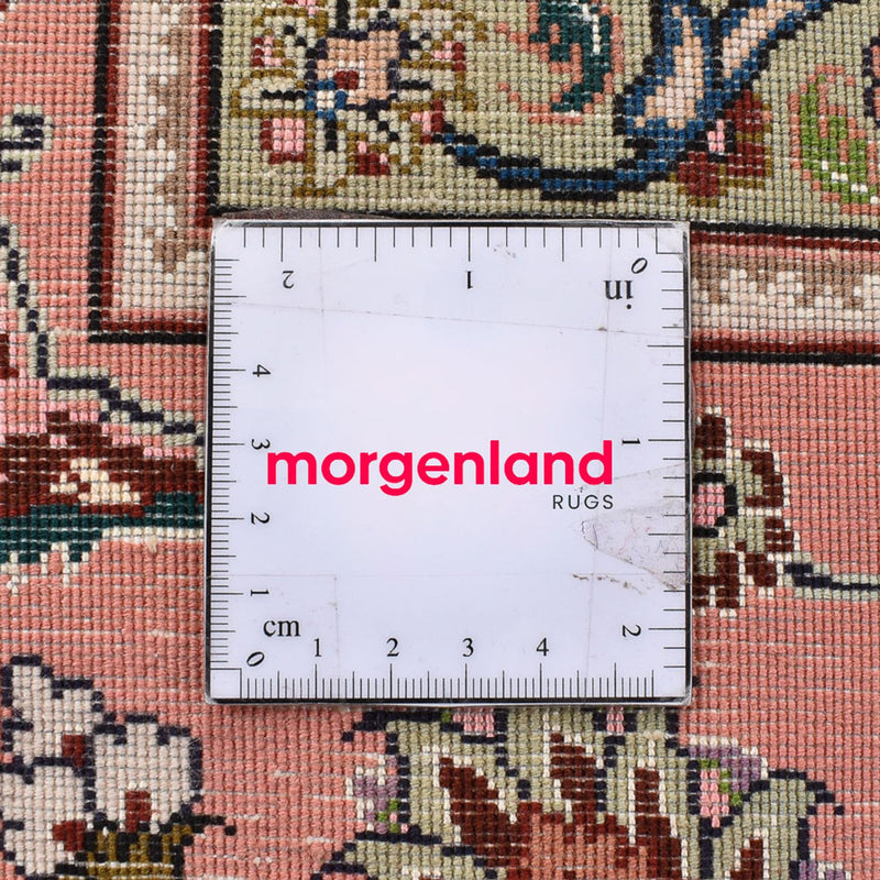 Perzisch tapijt - Tabriz - Royal vierkant  - 210 x 204 cm - licht beige