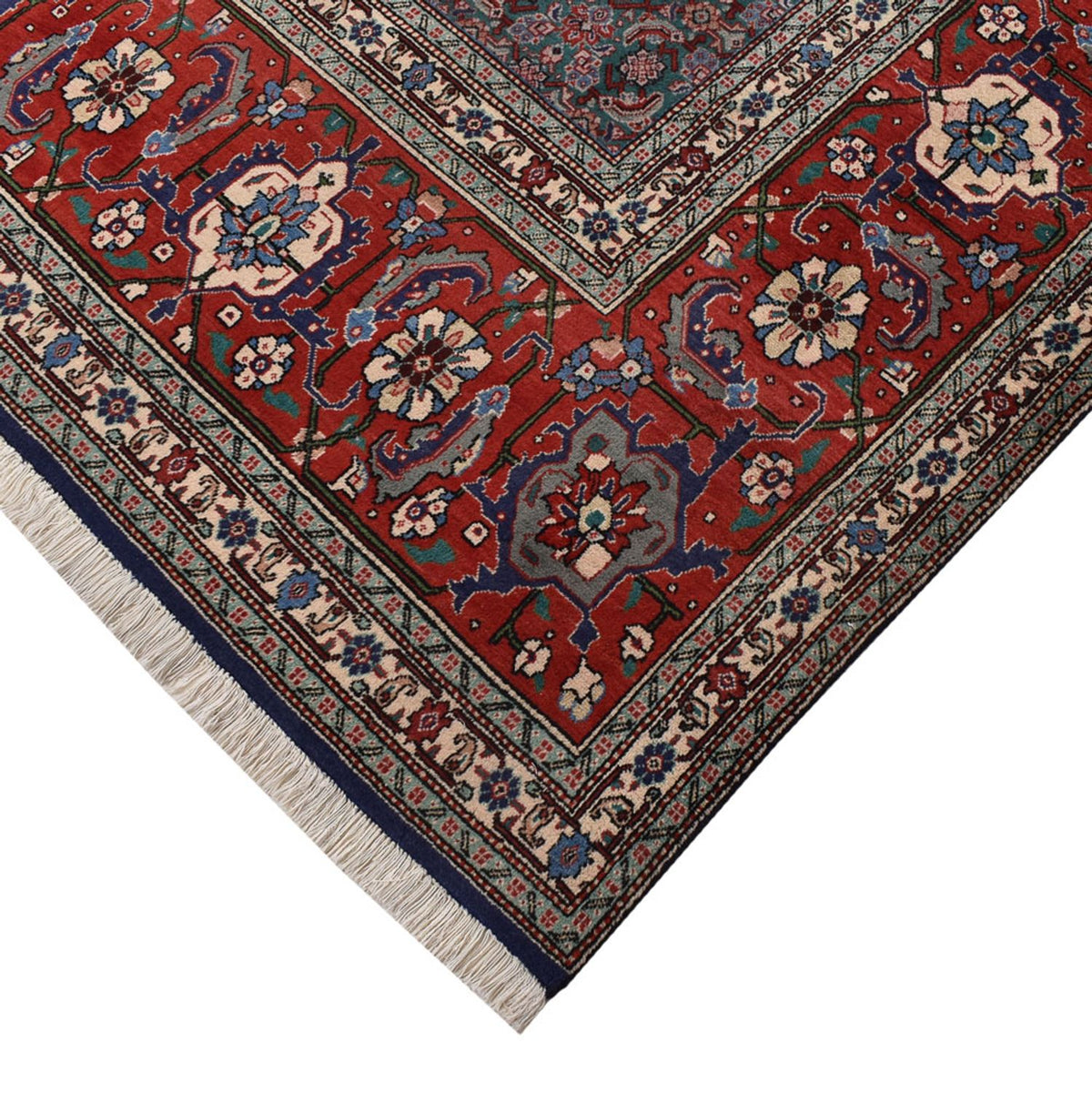 Perzisch tapijt - Tabriz - Royal - 394 x 300 cm - roest