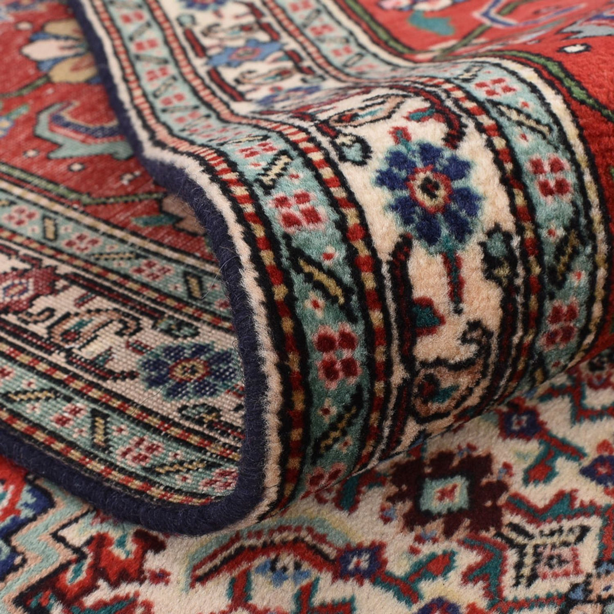 Perzisch tapijt - Tabriz - Royal - 394 x 300 cm - roest