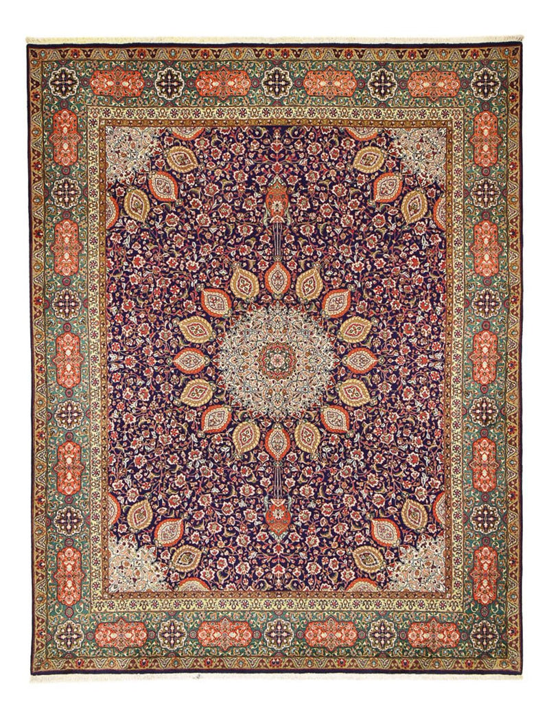 Perzisch tapijt - Tabriz - Royal - 389 x 305 cm - paars