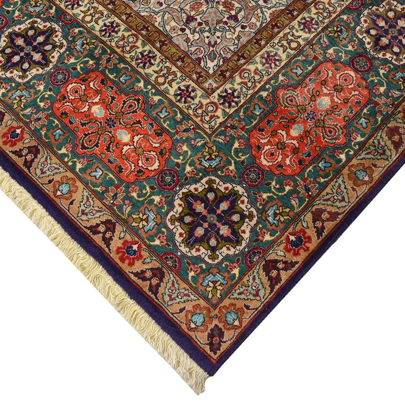 Perzisch tapijt - Tabriz - Royal - 389 x 305 cm - paars