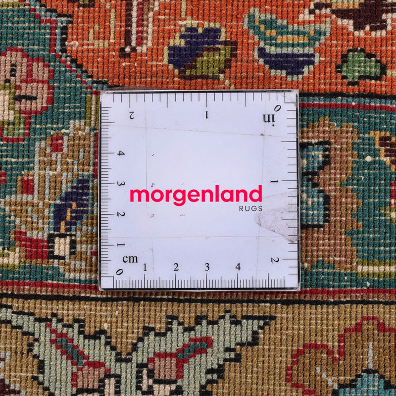 Perzisch tapijt - Tabriz - Royal - 389 x 305 cm - paars