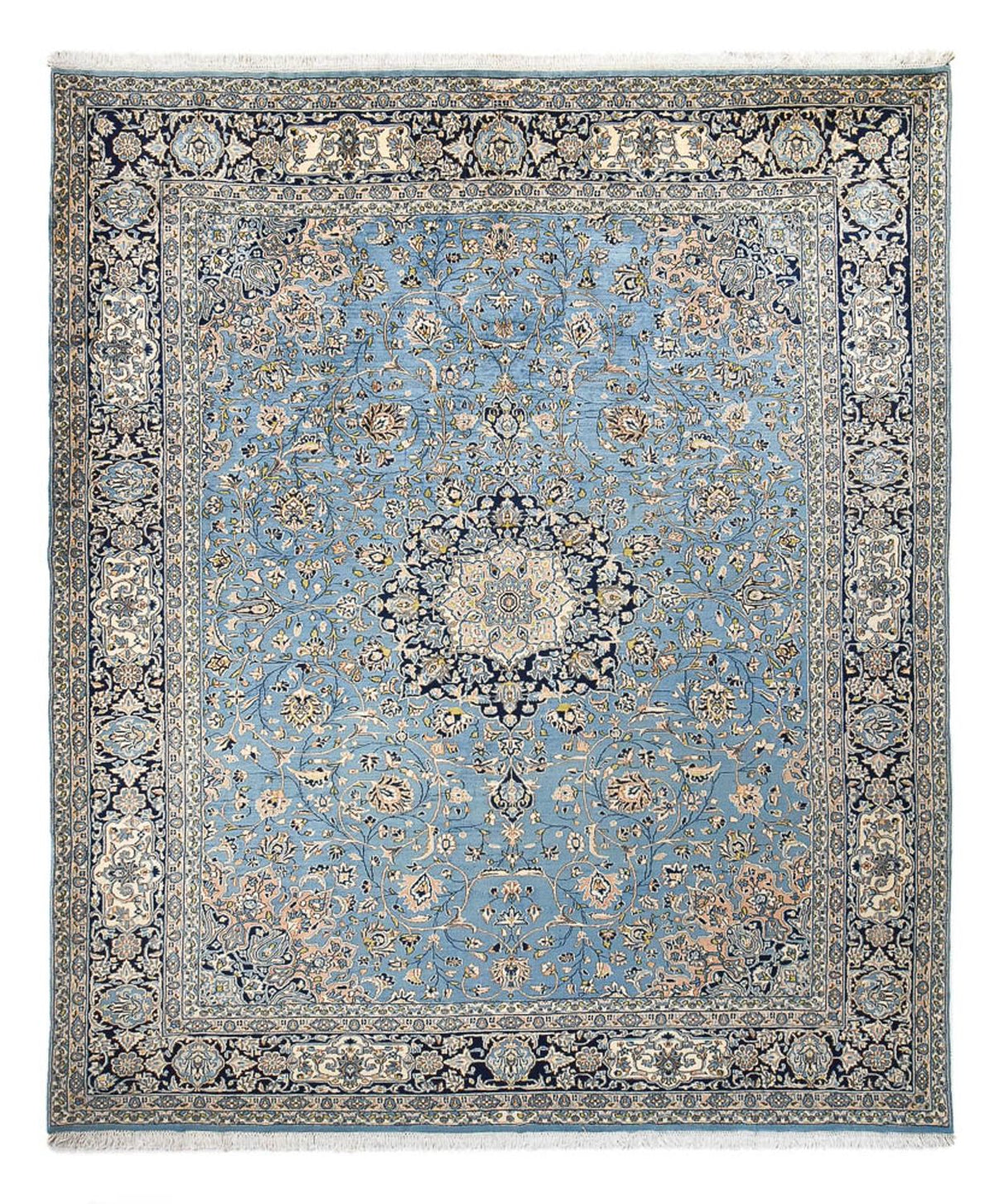 Perzisch tapijt - Royal - 382 x 312 cm - lichtblauw