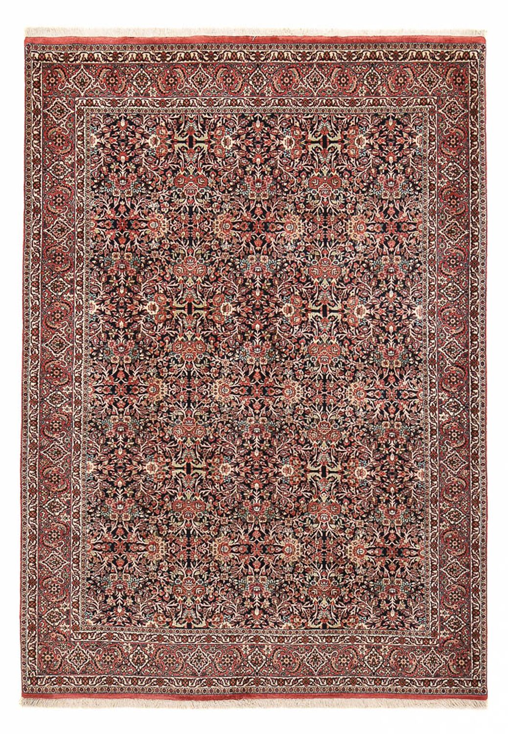 Perzisch tapijt - Bijar - 292 x 203 cm - licht rood