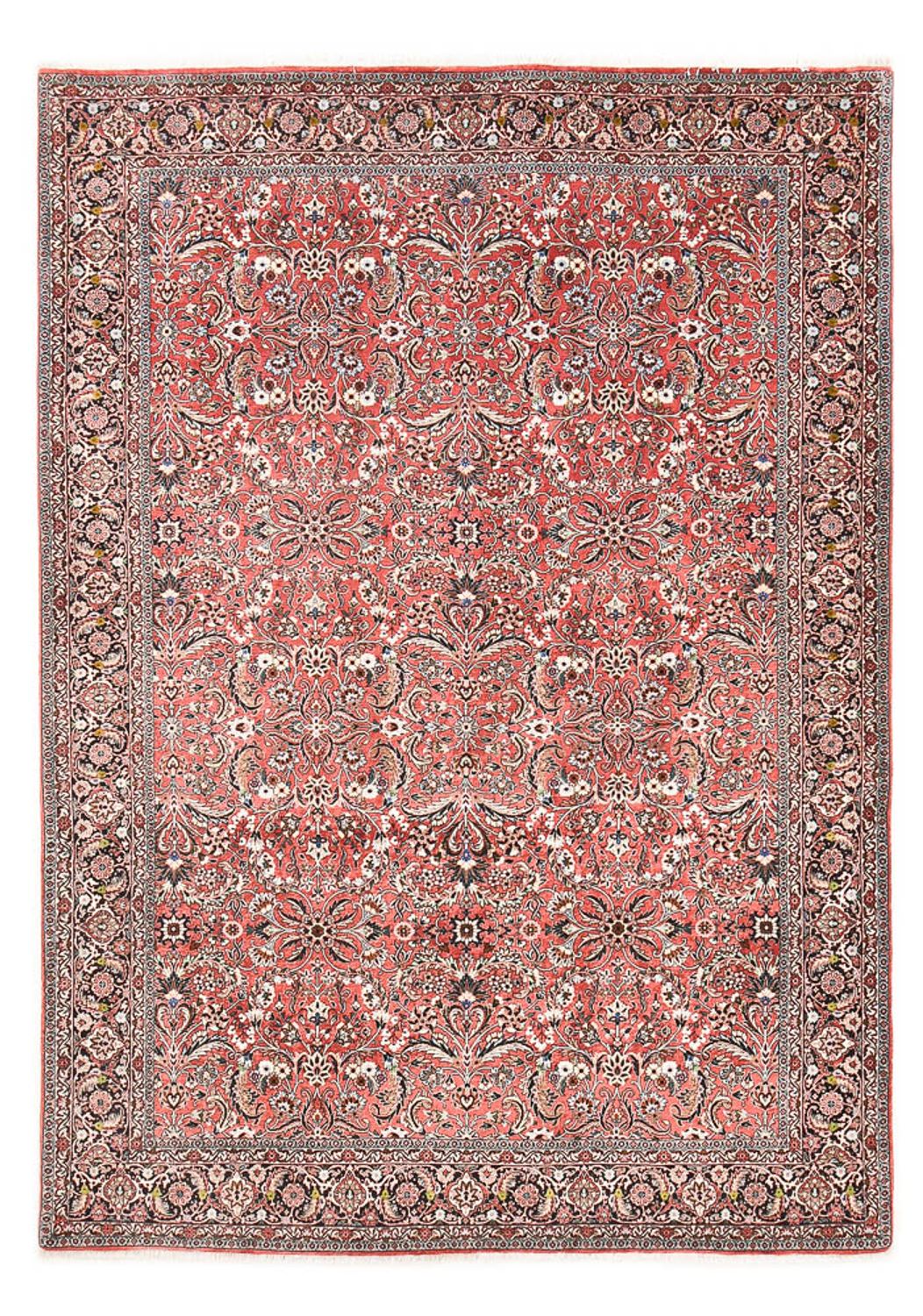 Perzisch tapijt - Bijar - 290 x 206 cm - licht rood