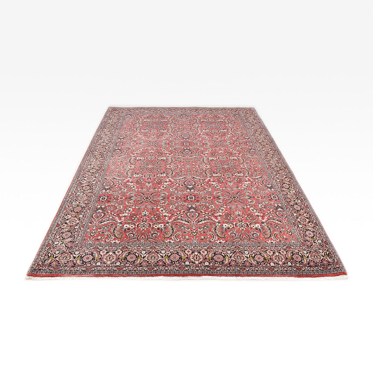 Perzisch tapijt - Bijar - 290 x 206 cm - licht rood
