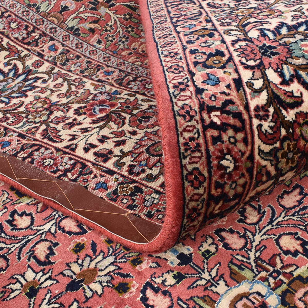 Perzisch tapijt - Bijar - 304 x 200 cm - licht rood