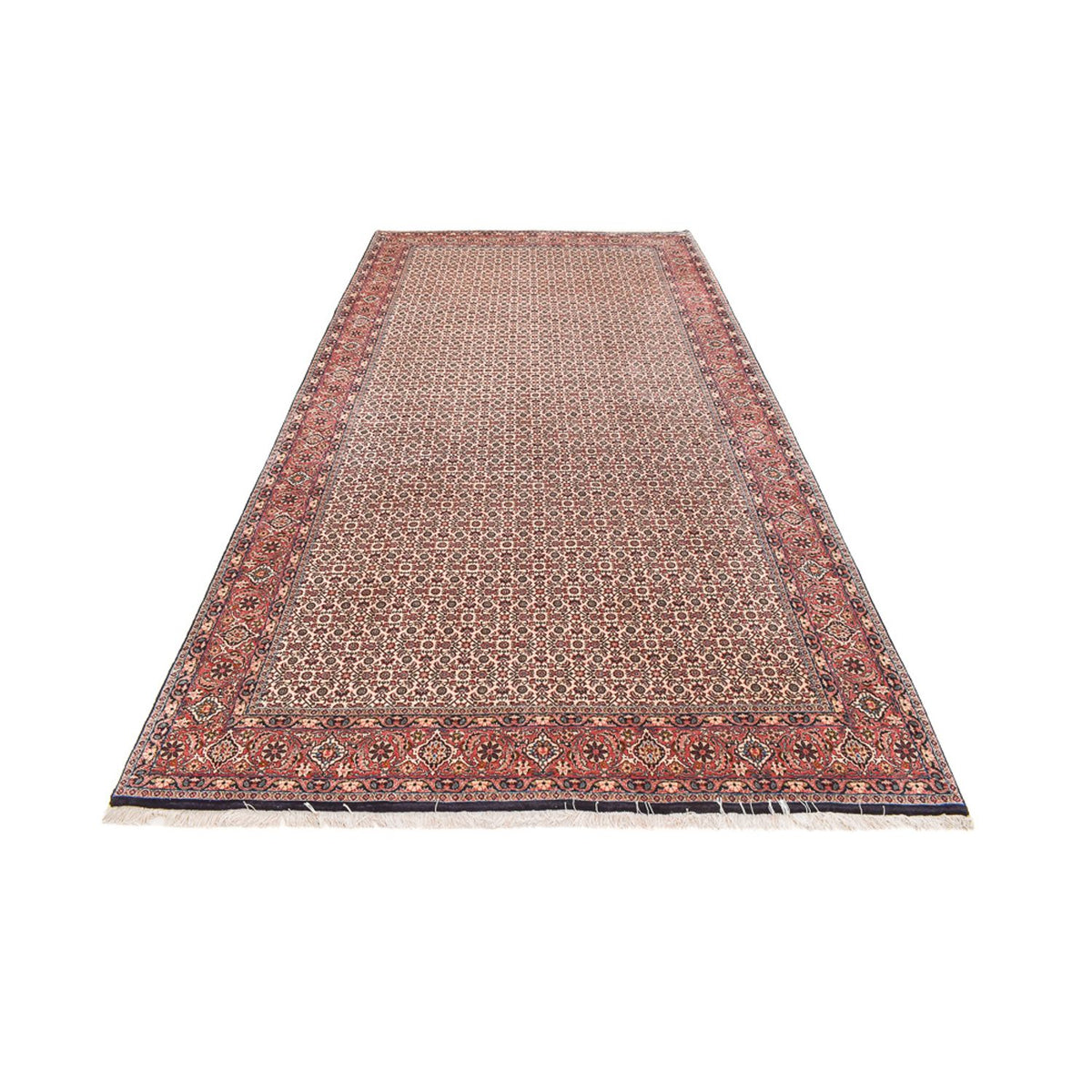 Perzisch tapijt - Bijar speciale vorm  - 398 x 202 cm - roest