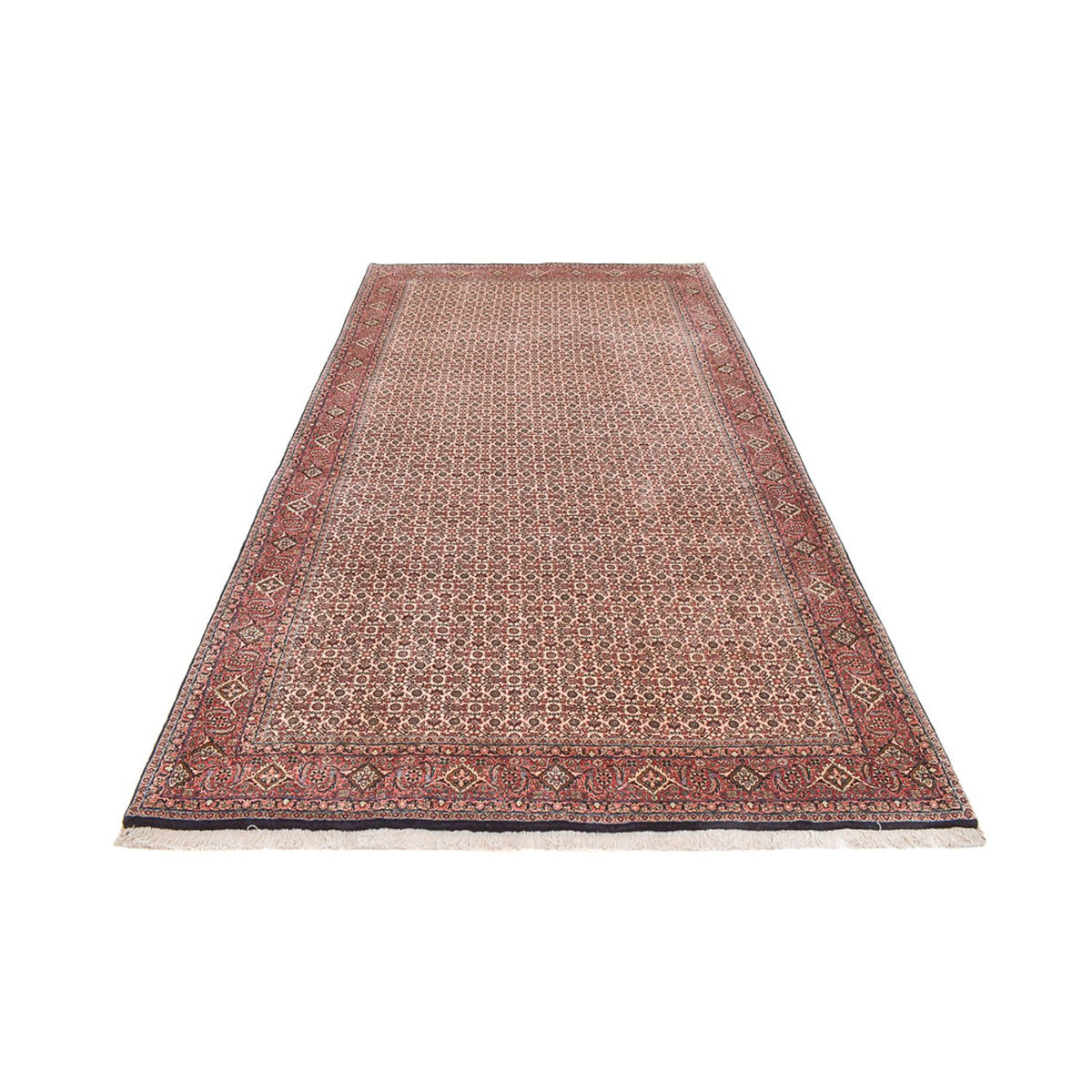 Perzisch tapijt - Bijar speciale vorm  - 395 x 202 cm - roest