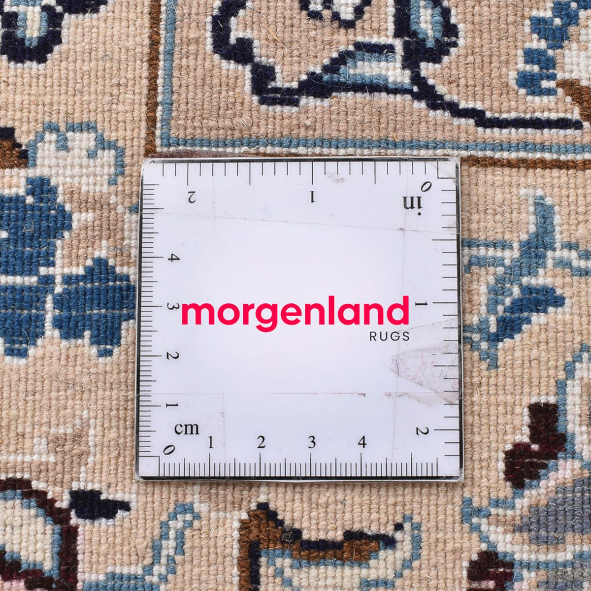 Perzisch tapijt - Nain - Koninklijk - 254 x 198 cm - donkergroen