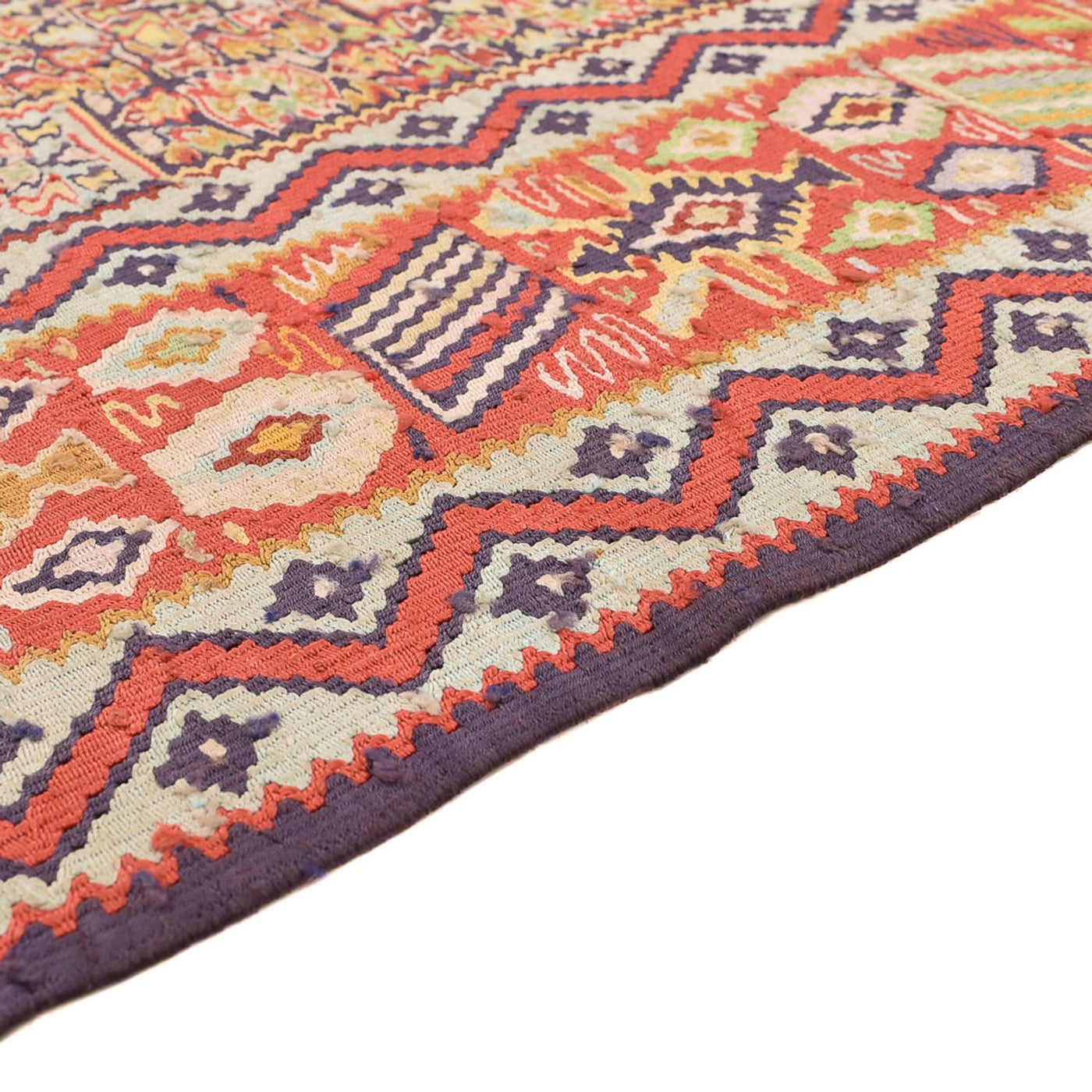Kelim Seide Tapijt 262x157cm