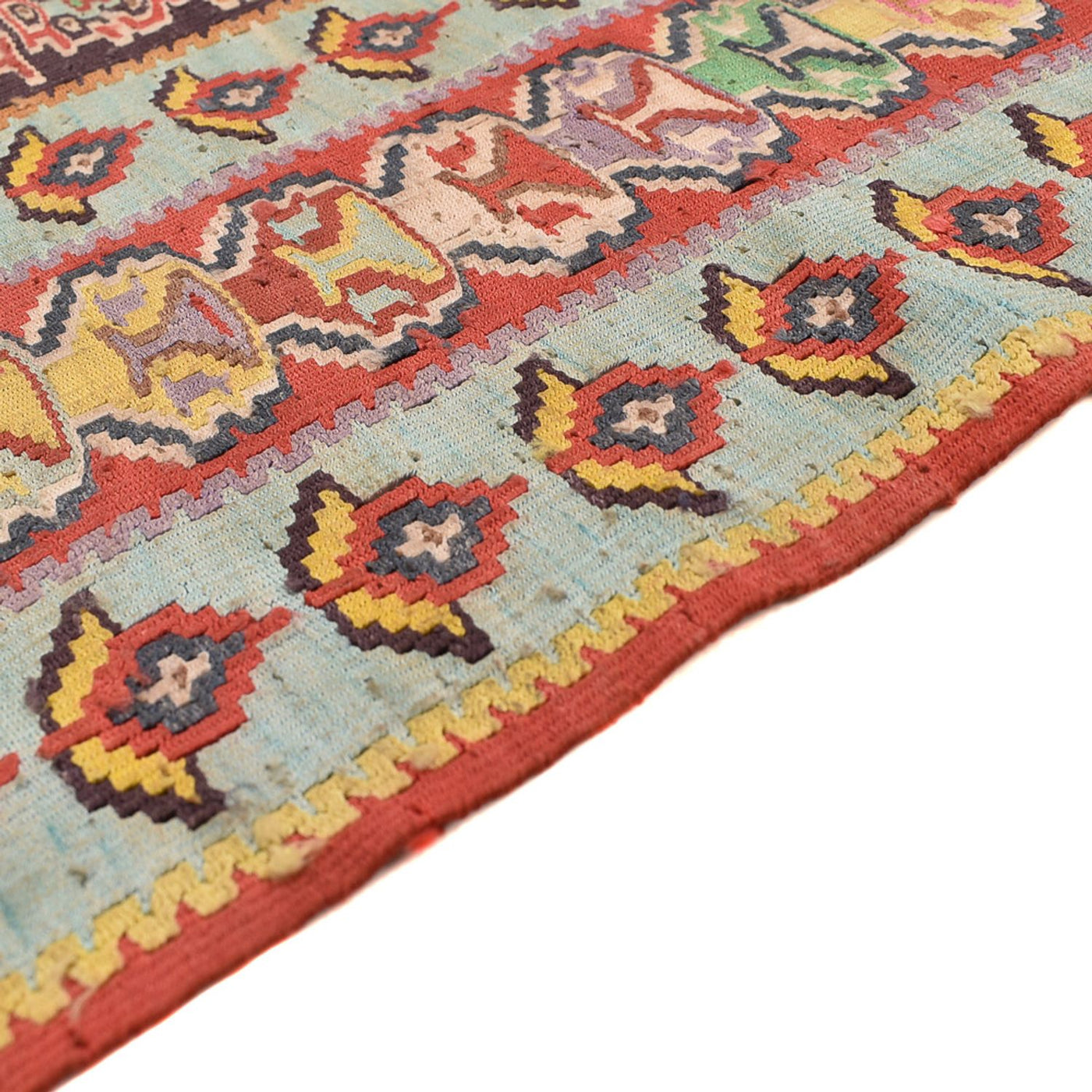 Zijden kilim Tapijt 265x156cm
