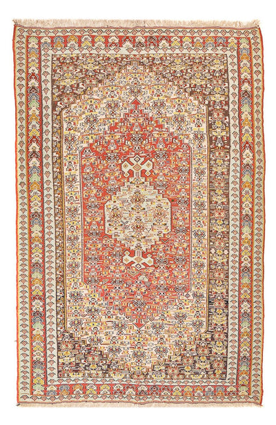 Zijden kilim Tapijt 164x260cm