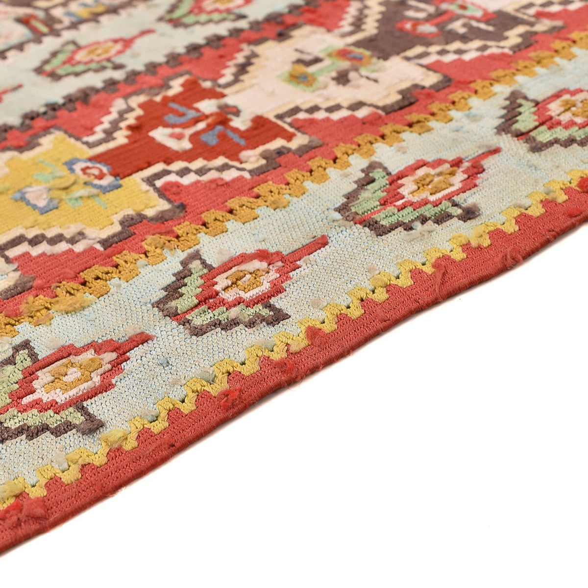 Zijden kilim Tapijt 164x260cm