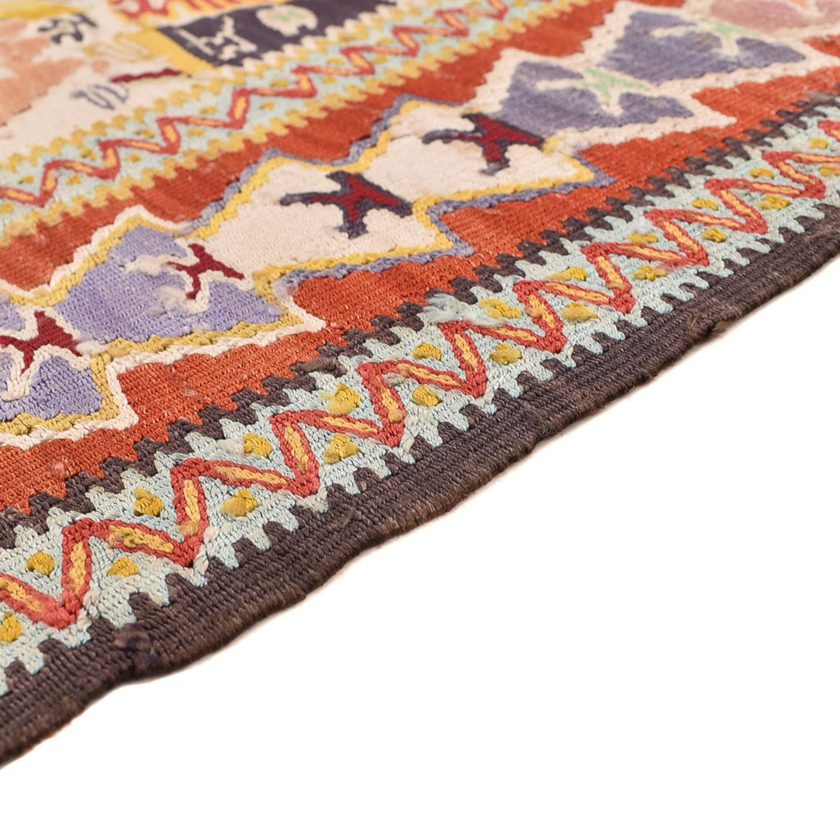 Zijden kilim Tapijt 160x255cm