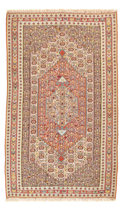 Zijden kilim Tapijt 158x270cm