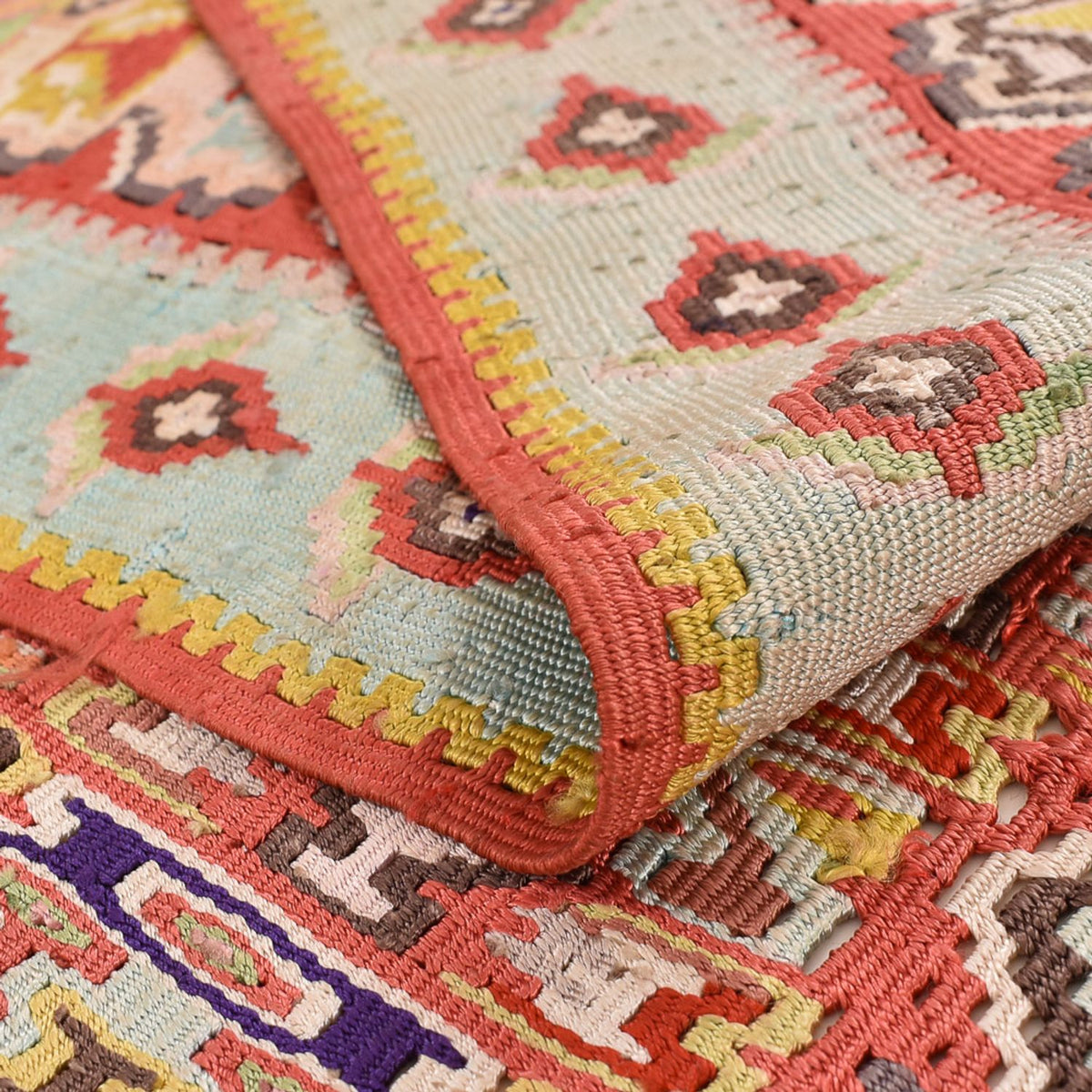 Kelim tapijt - Oosters - 270 x 158 cm - licht rood