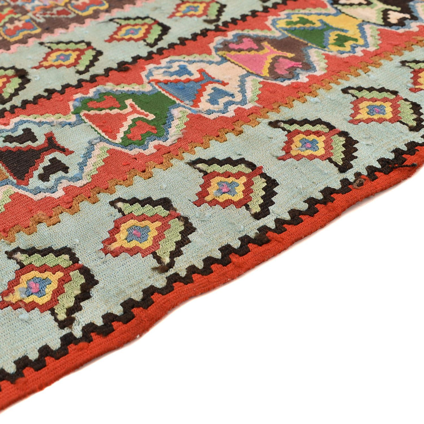Zijden kilim Tapijt 258x160cm