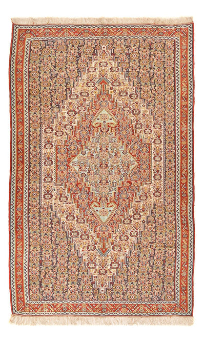 Zijden kilim Tapijt 156x248cm