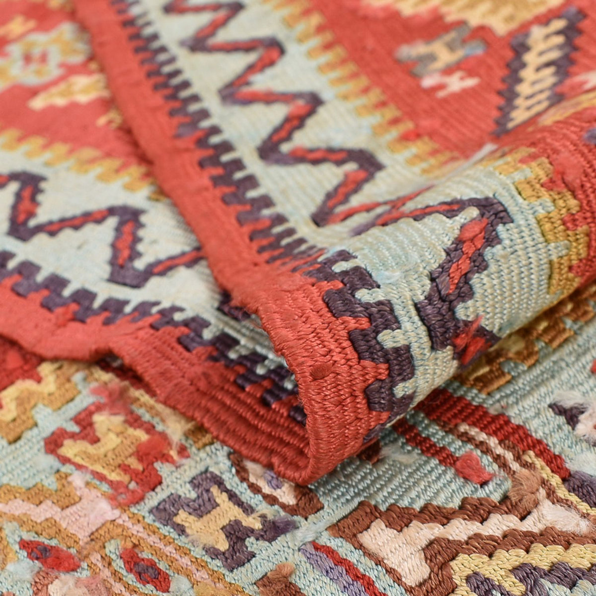 Kelim tapijt - Oosters - 248 x 156 cm - licht rood