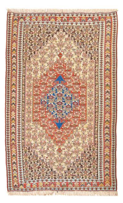 Zijden kilim Tapijt 158x260cm