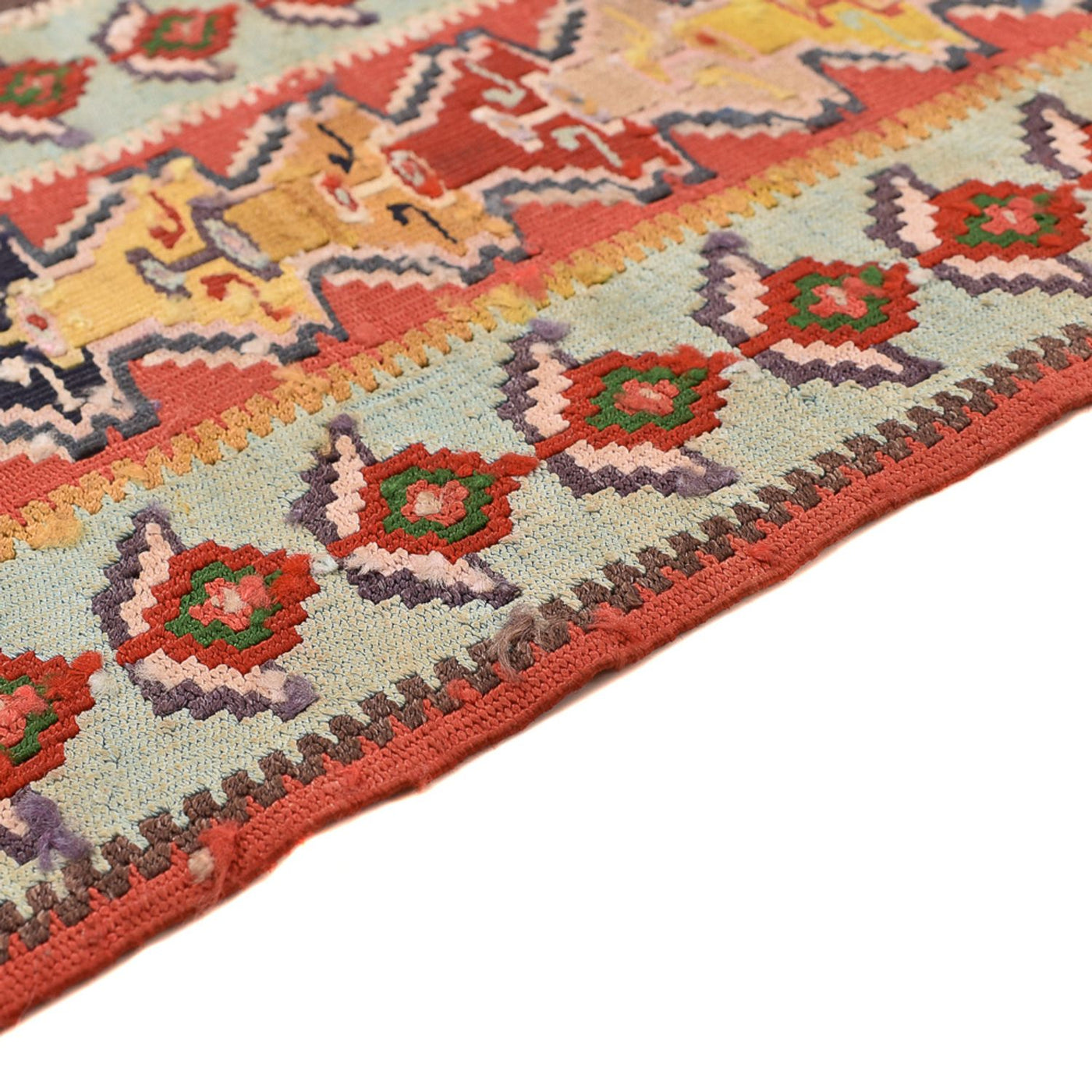 Zijden kilim Tapijt 260x158cm