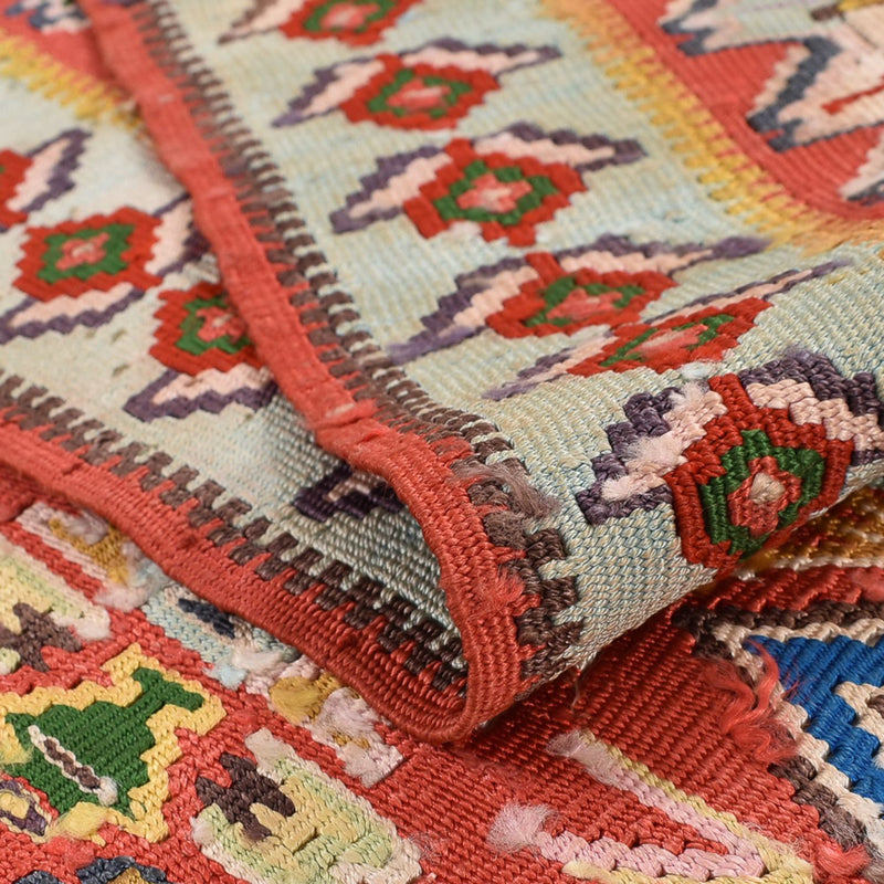 Kelim tapijt - Oosters - 260 x 158 cm - licht rood
